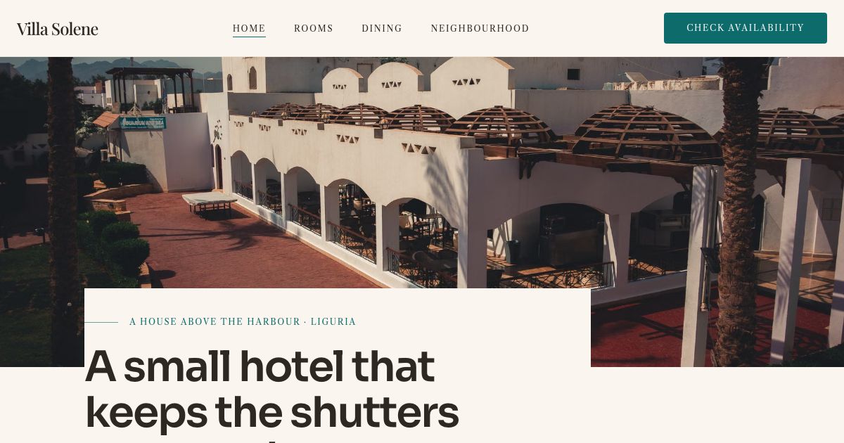 Amber Folio template preview
